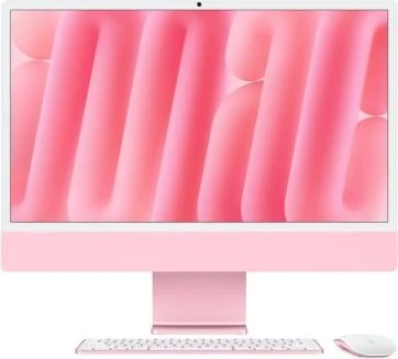 Моноблок Apple iMac 24" Retina 4,5K (M4 10C CPU, 10C GPU, 2024), 24 ГБ, 512 ГБ SSD, MD2U4 розовый/Pink