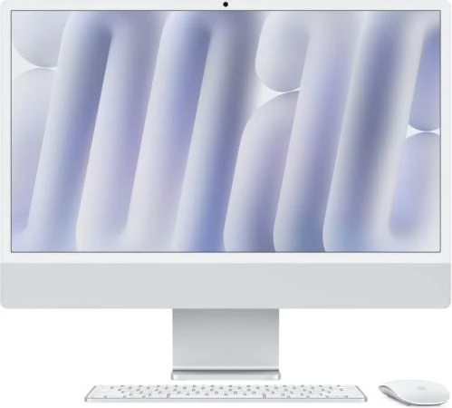 Apple Моноблок Apple iMac 24" Retina 4,5K (M4 10C CPU, 10C GPU, 2024), 32 ГБ, 1ТБ SSD, Silver Silver