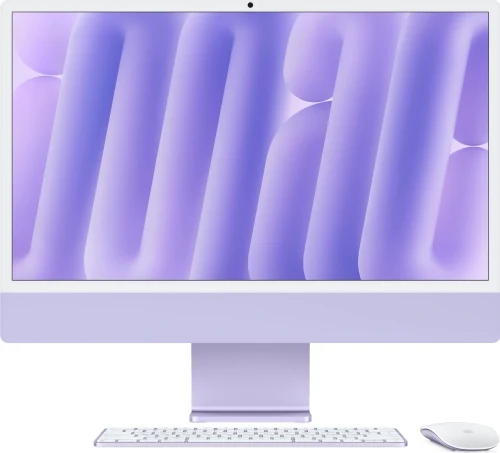 Apple Моноблок Apple iMac 24" Retina 4,5K (M4 10C CPU, 10C GPU, 2024), 24 ГБ, 1ТБ SSD, Purple Purple