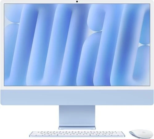 Apple Моноблок Apple iMac 24" Retina 4,5K (M4 10C CPU, 10C GPU, 2024), 32 ГБ, 2ТБ SSD, Blue, Z1K50000M Blue