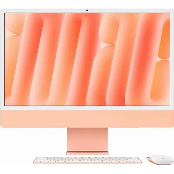 Apple Моноблок Apple iMac 24" Retina 4,5K (M4 10C CPU, 10C GPU, 2024), 24 ГБ, 1ТБ SSD, Orange Orange