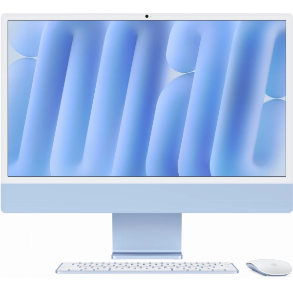 Apple Моноблок Apple iMac 24" Retina 4,5K (M4 10C CPU, 10C GPU, 2024), 32 ГБ, 1ТБ SSD, Blue Blue