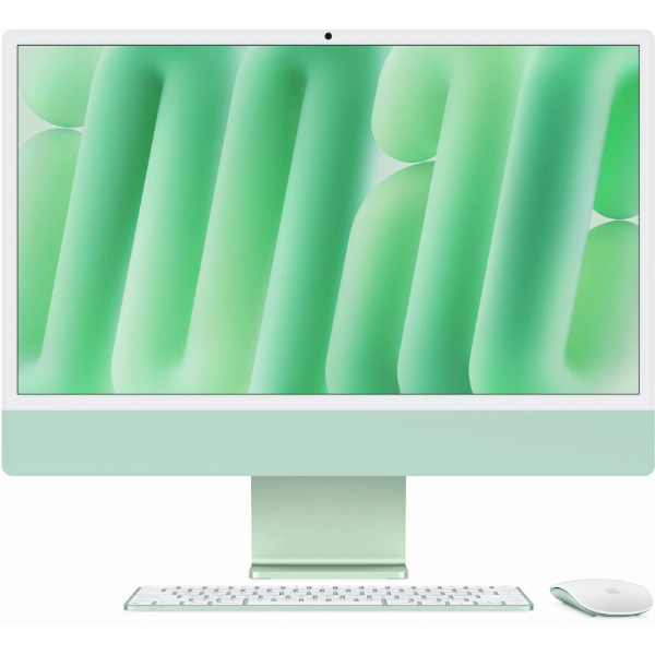 Apple Моноблок Apple iMac 24" Retina 4,5K (M4 10C CPU, 10C GPU, 2024), 32 ГБ, 1ТБ SSD, Green Green
