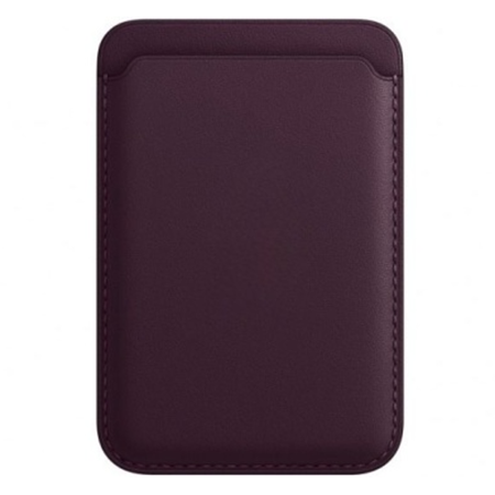 Apple Картхолдер Leather Wallet для iPhone с MagSafe Burgundy