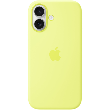 Защитный чехол Silicone Case с MagSafe для iPhone 17 Yellow