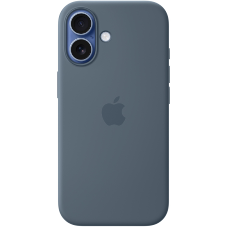 Защитный чехол Silicone Case с MagSafe для iPhone 17 Blue