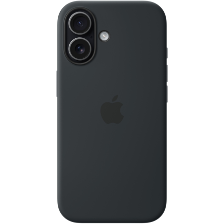 Apple Защитный чехол Silicone Case с MagSafe для iPhone 17 Black